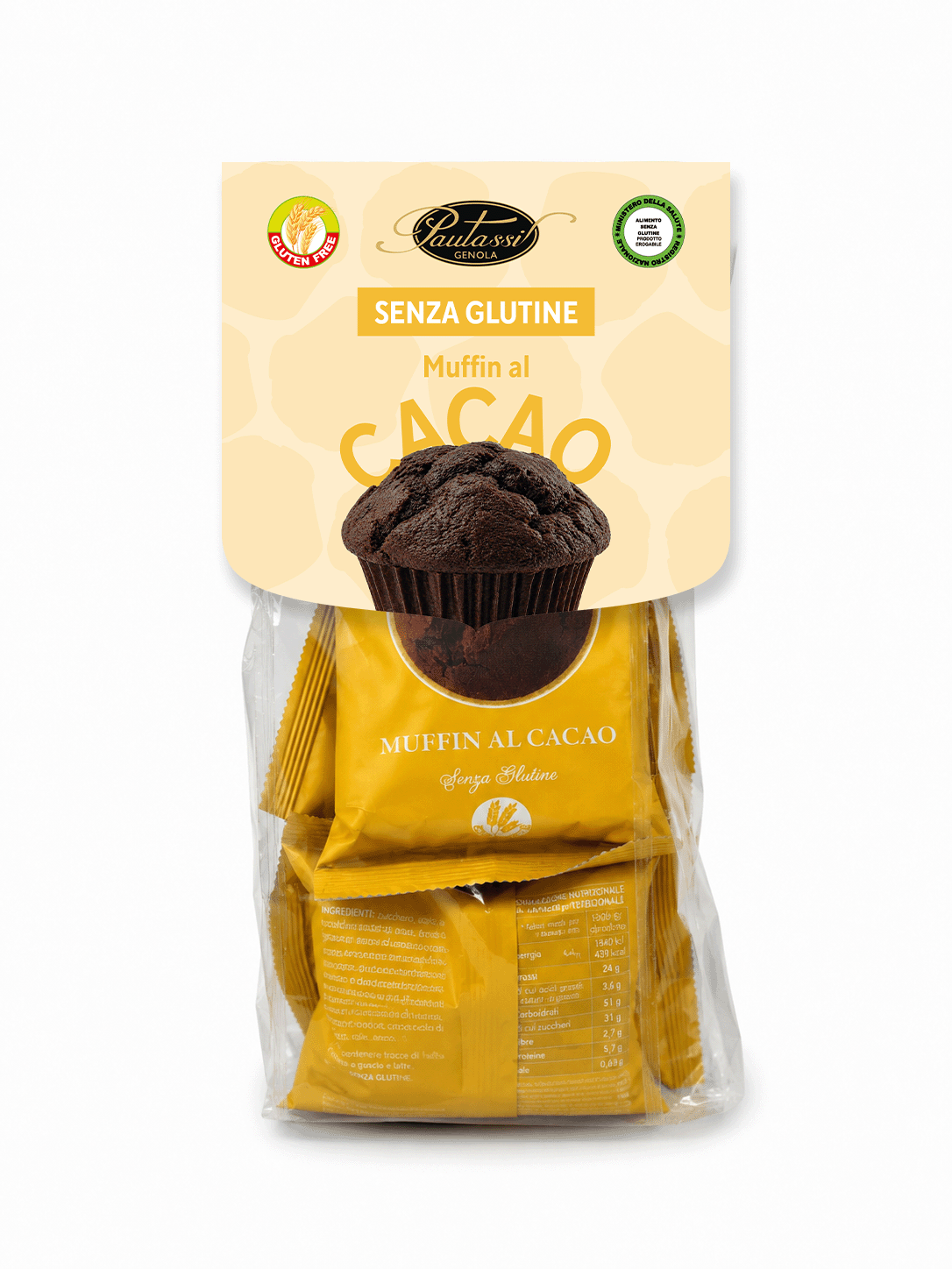 Sacchetto Muffin al Cacao Senza Glutine